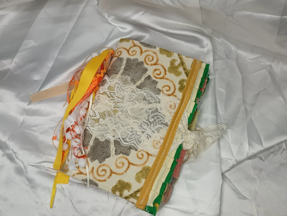 Junk Journal  Eclectic With Lace Soft Cover