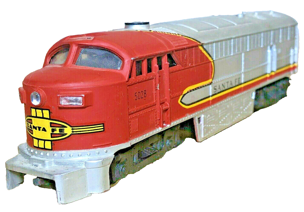 AHM Santa Fe 5028 Train Engine HO