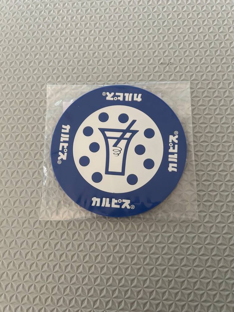 japan Calpis coaster retro