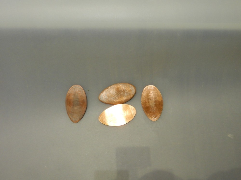 4 Legoland Souvenir Pennies