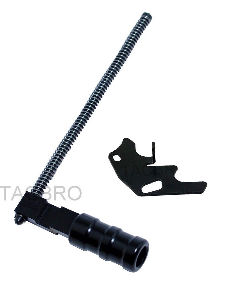 Black Ruger 10/22 Bolt Charging Handle & Auto Bolt Release Combo Kit