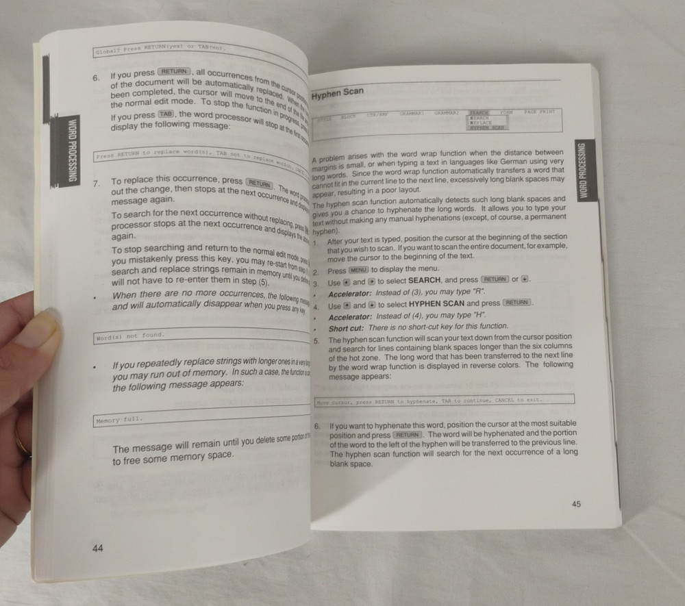 Brother WP-3400 Word Processor User's Guide (Manual Only )