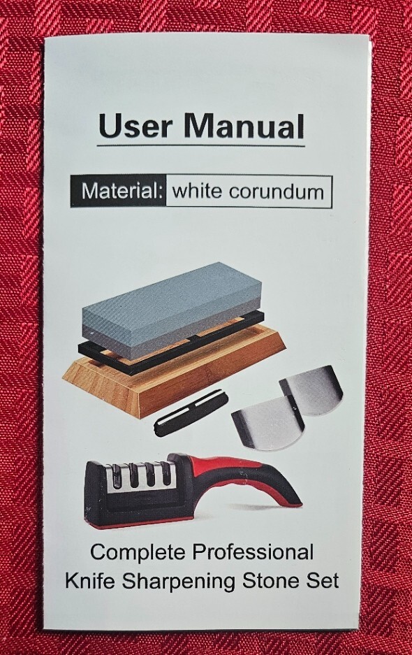 PPP whetstone knife sharpening kit