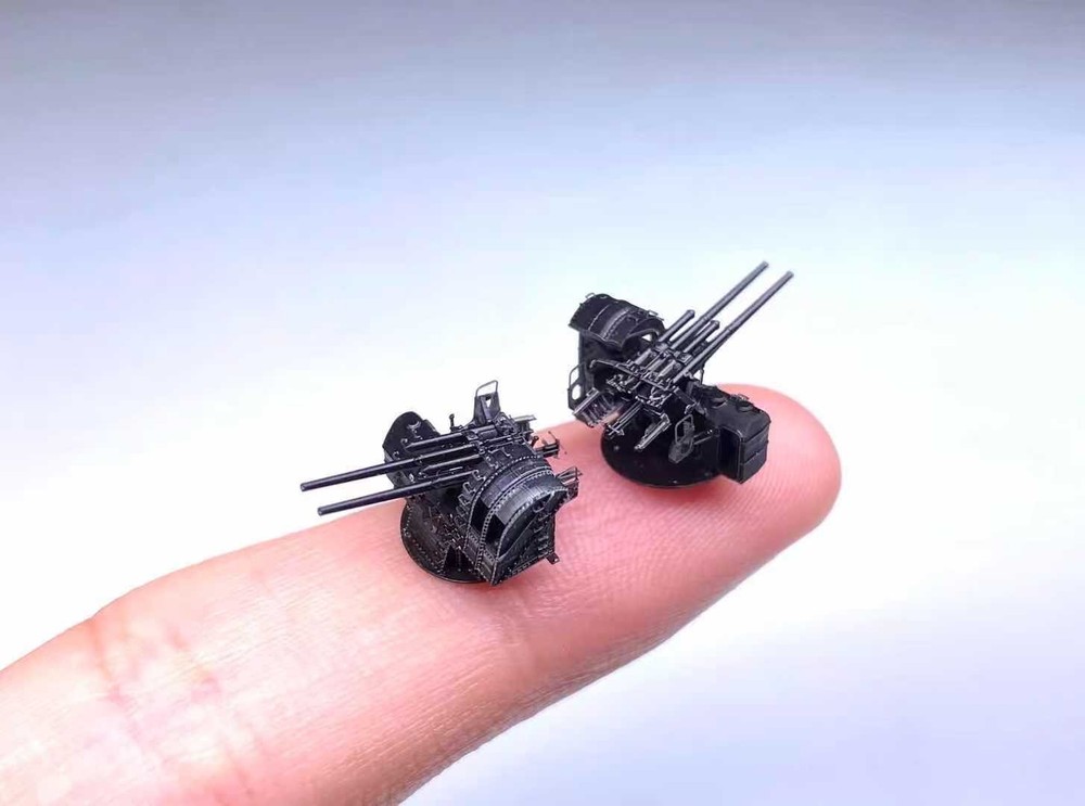 BUNKER IJN35007 1/350 scale IJN Type 12.7cm AA Gun
