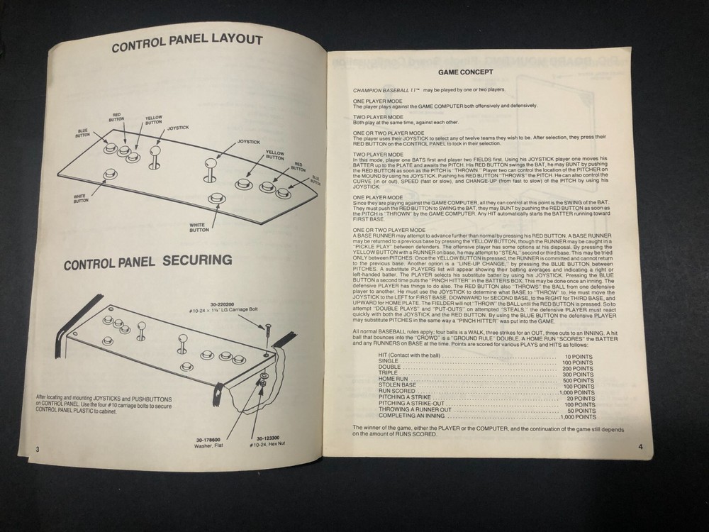 WICO Champion Baseball II Conversion Kit Manual