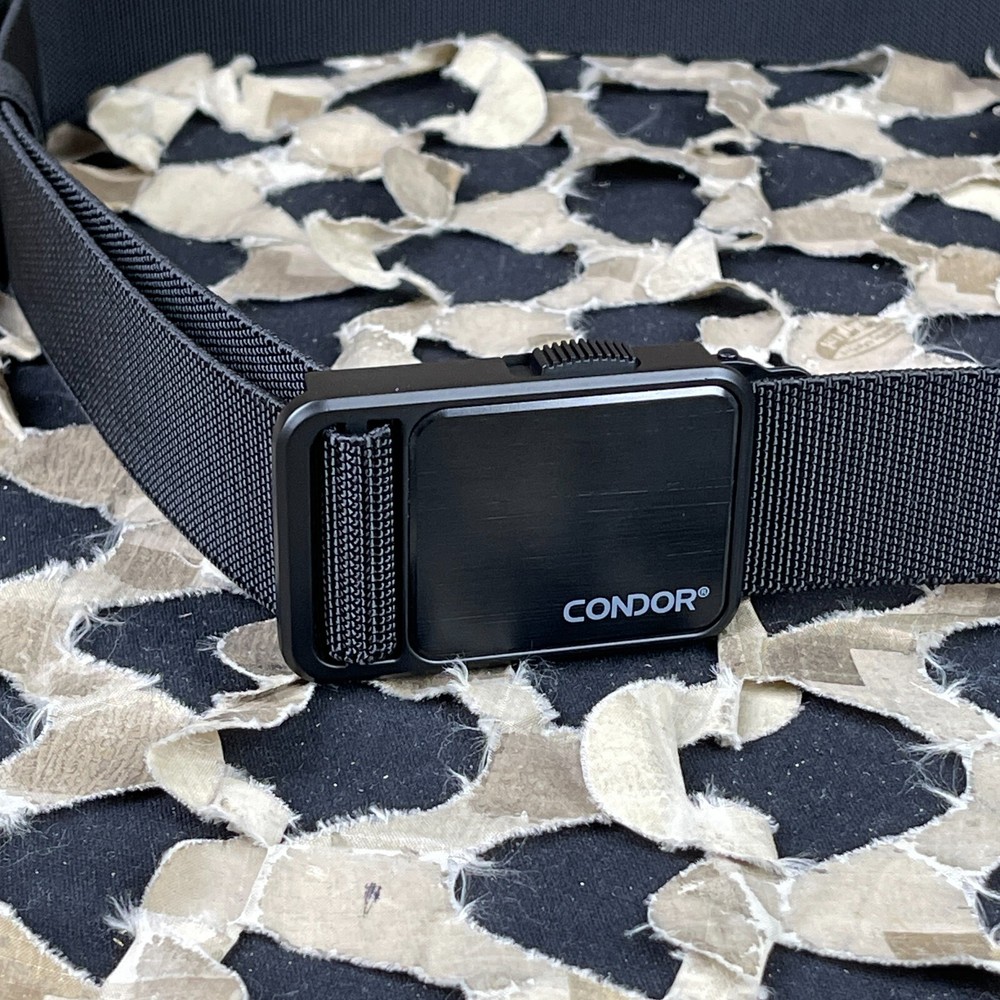 NEW Condor EDC Belt - Black - Small/Medium