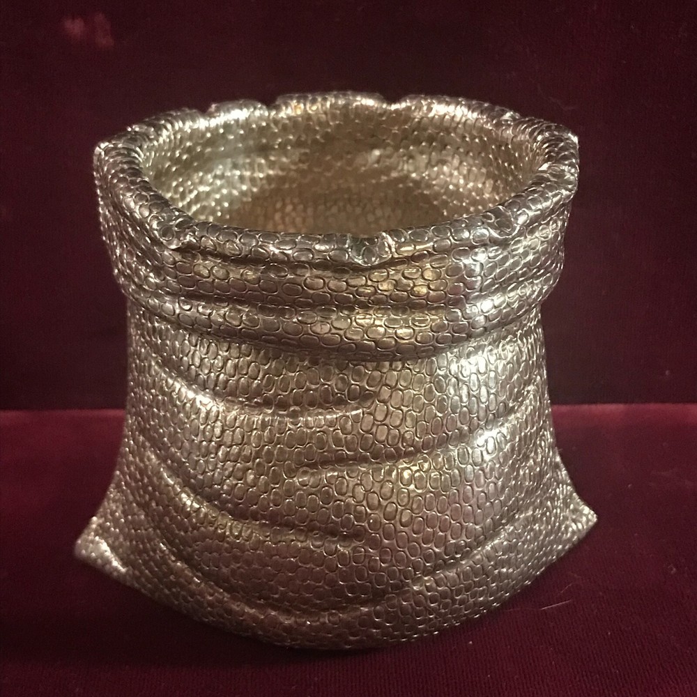 Vintage Tooled Silver Sack Cup - Neiman Marcus