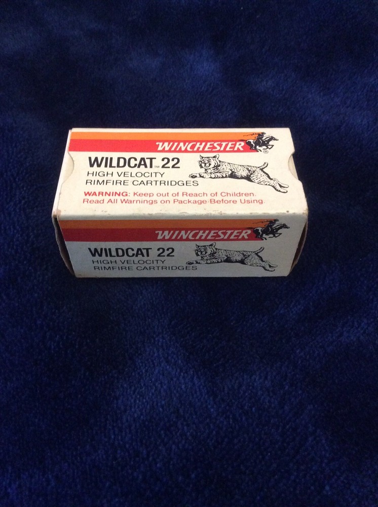 Vintage Winchester Wildcat Empty Box