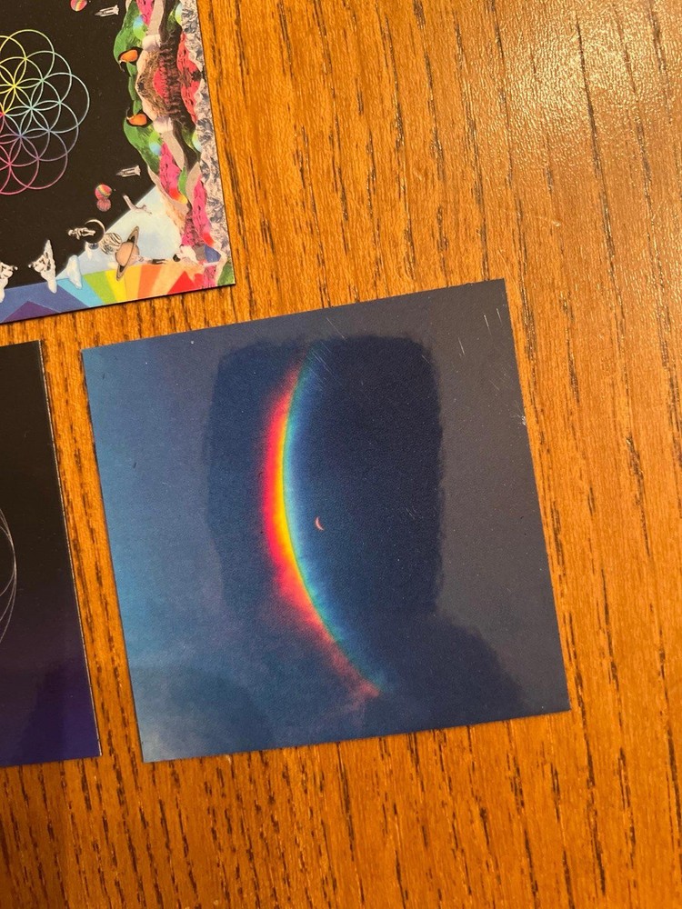 Coldplay fridge magnets