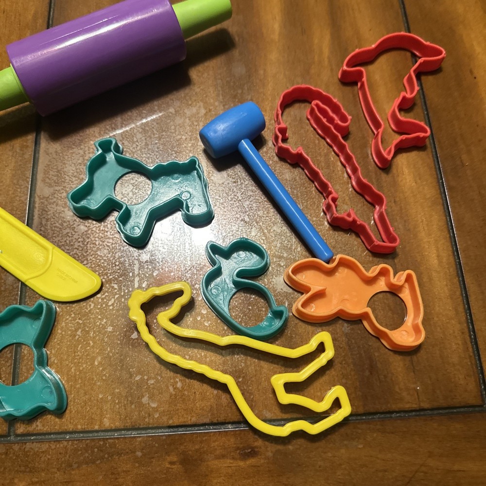 Assorted play doh tools lot