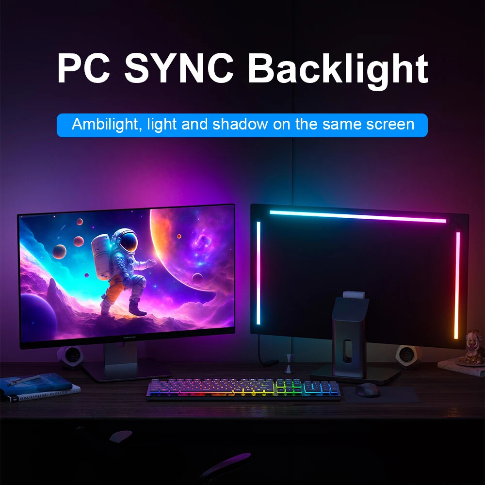Smart Ambient PC SYNC Backlight TV Computer Monitor Backlight LED Strip Light