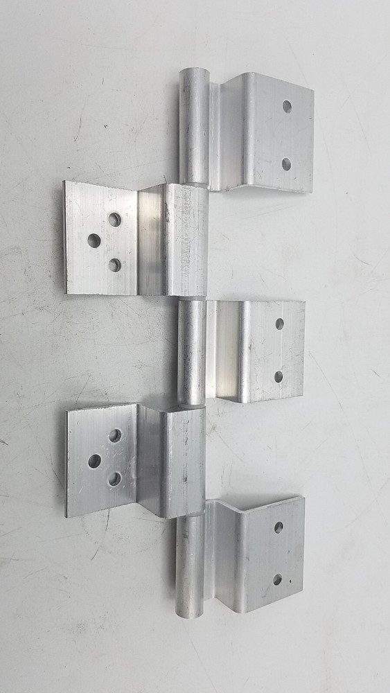 Aluminum Hinge 5 Leaf, RV Camper Door Hinge Toy Hauler Trailer Challenger 7-3/4"