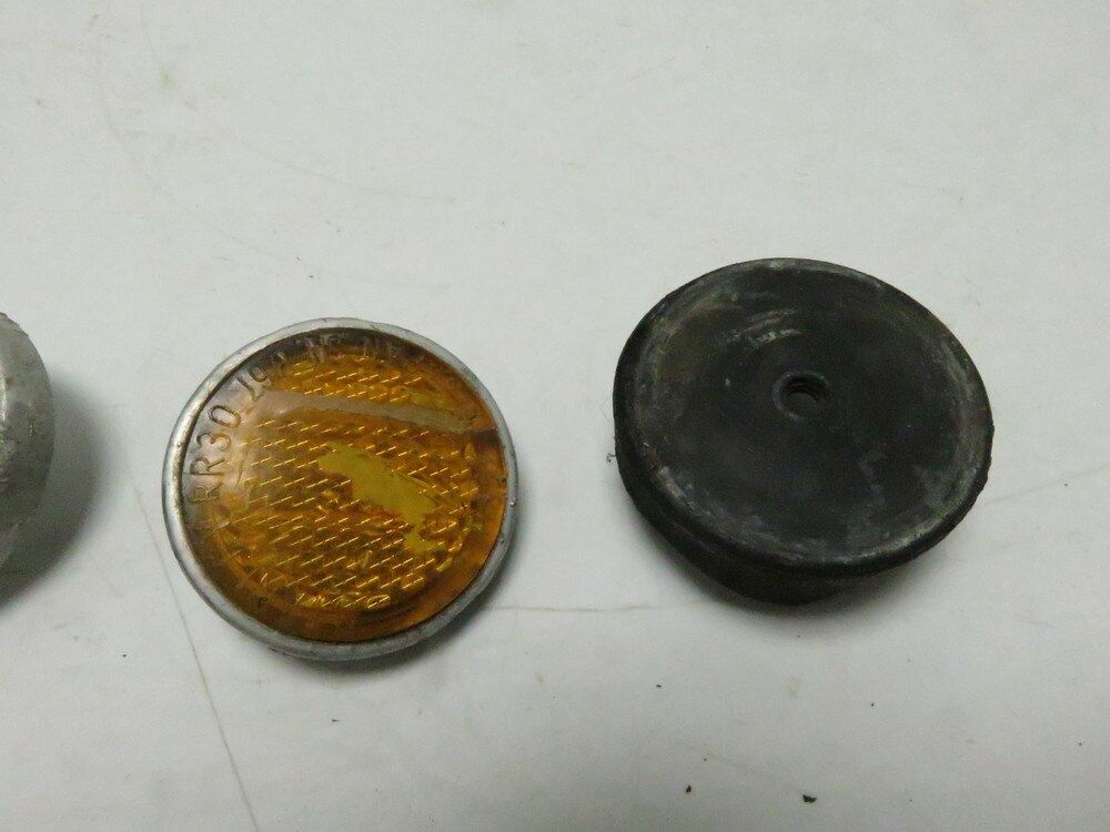 Honda Z50 Front Fork Reflectors Amber
