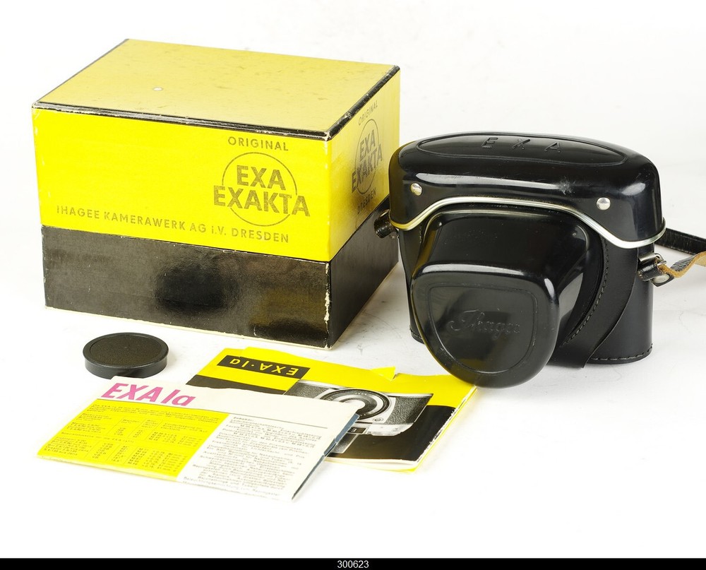 Ihagee Exa Ia V With Meyer Domiplan 2,8/50mm Mint Box