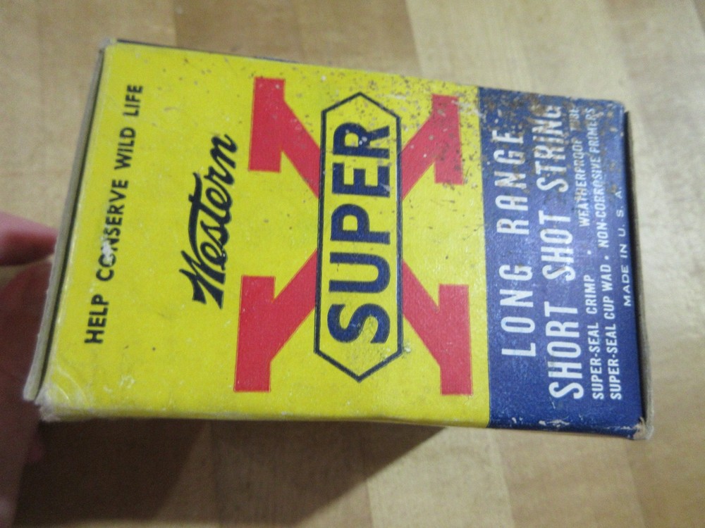 Empty Ammo Box Western Super X 16 ga (dl)