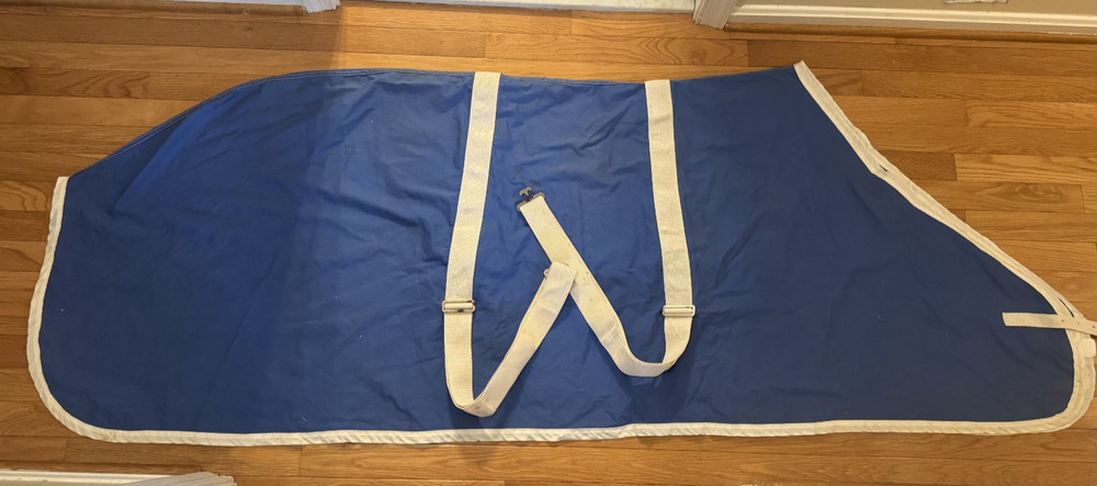 Used 78" Techni-Flair Stable Sheet / Blue