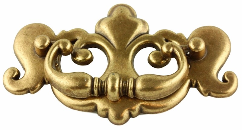 (5 Pack) (As-Is) 3 inch Chippendale Bail Pull Satin Brass