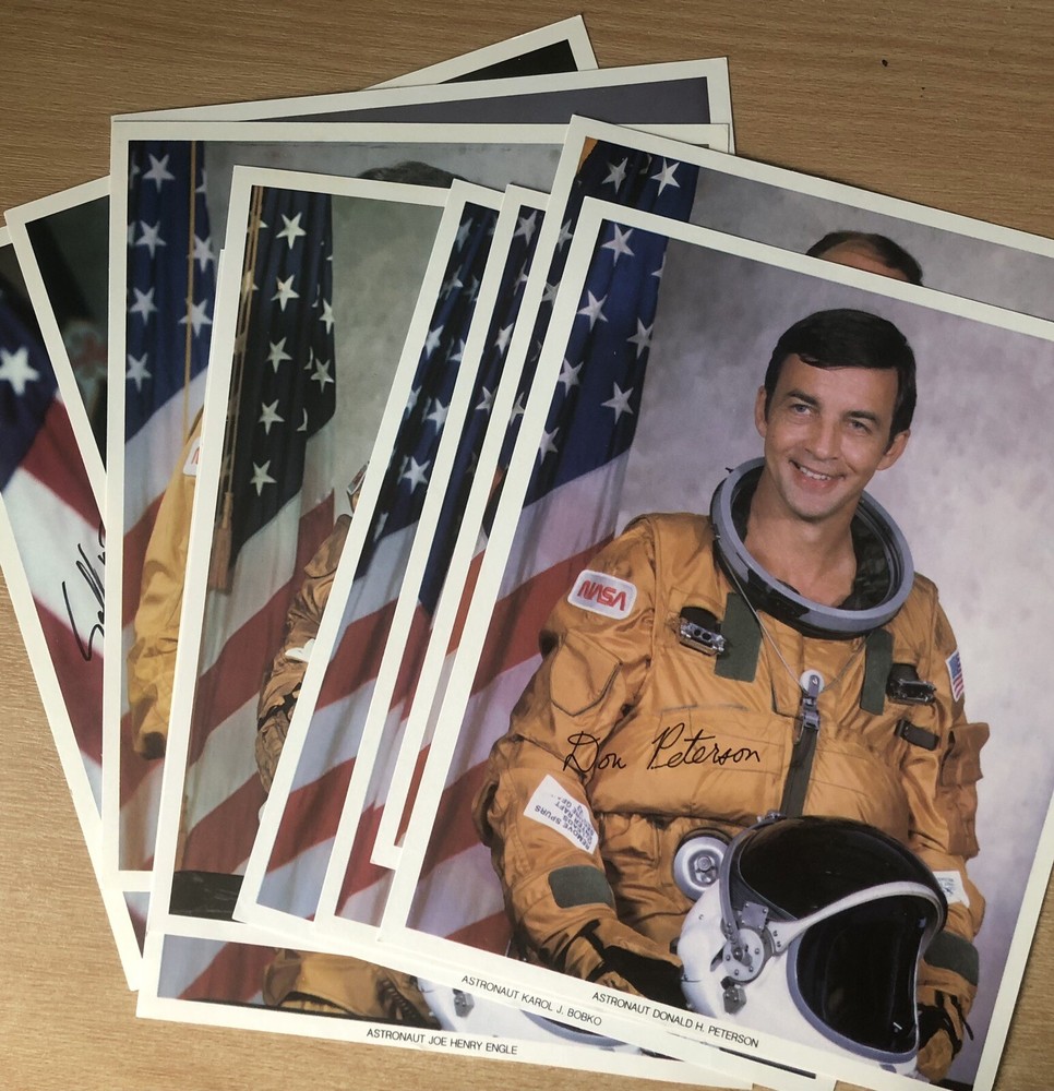 NASA ASTRONAUT SIGNED Photo Collection
