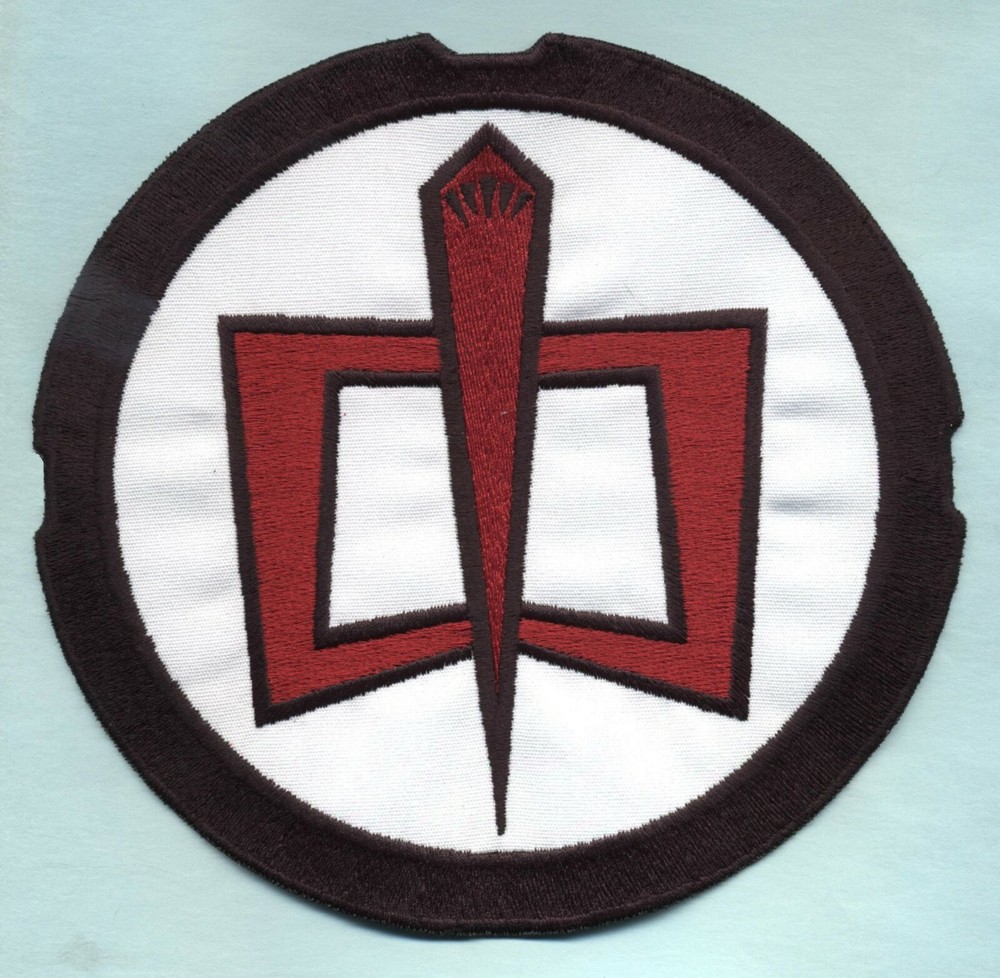 7" Large Embroidered - Greatest American Hero Iron-on Patch