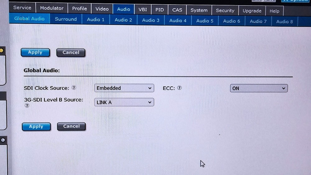 Adtec EN-100 1080 MultiCodec Encoder Modulator BISS QPSK QAM APSK L-Band IF