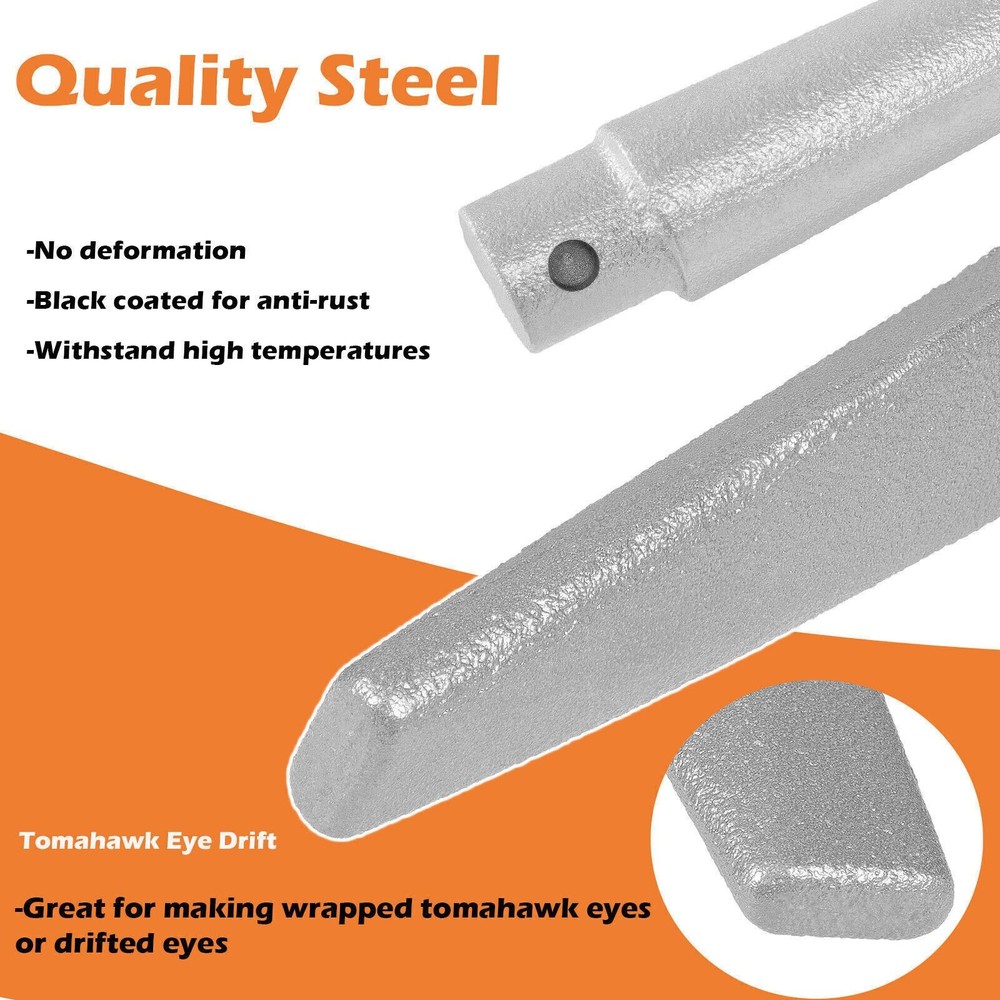 Blacksmith Tomahawk Eye Drift / Mandrel Blacksmith Axe / Hammer Eye Drift Tool