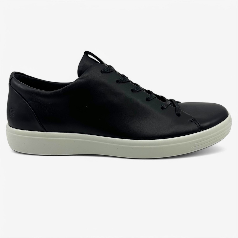 ECCO Soft 7 Black Mens Casual Sneaker