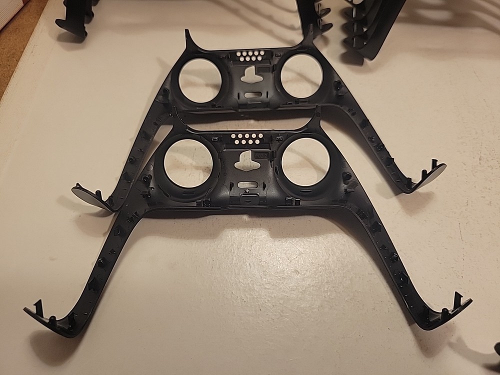 10 Per Order OEM Black Decorative Trim PS5 Controller
