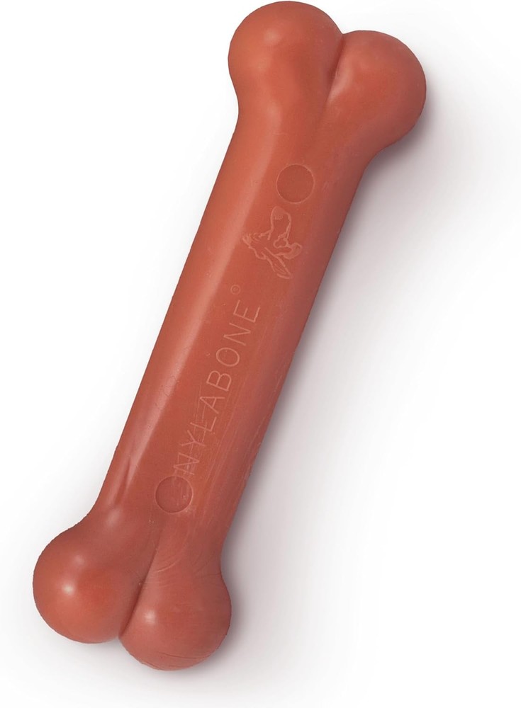Nylabone Power Chew Classic Bone Toy for Dogs, Medium (1 Count), Bacon