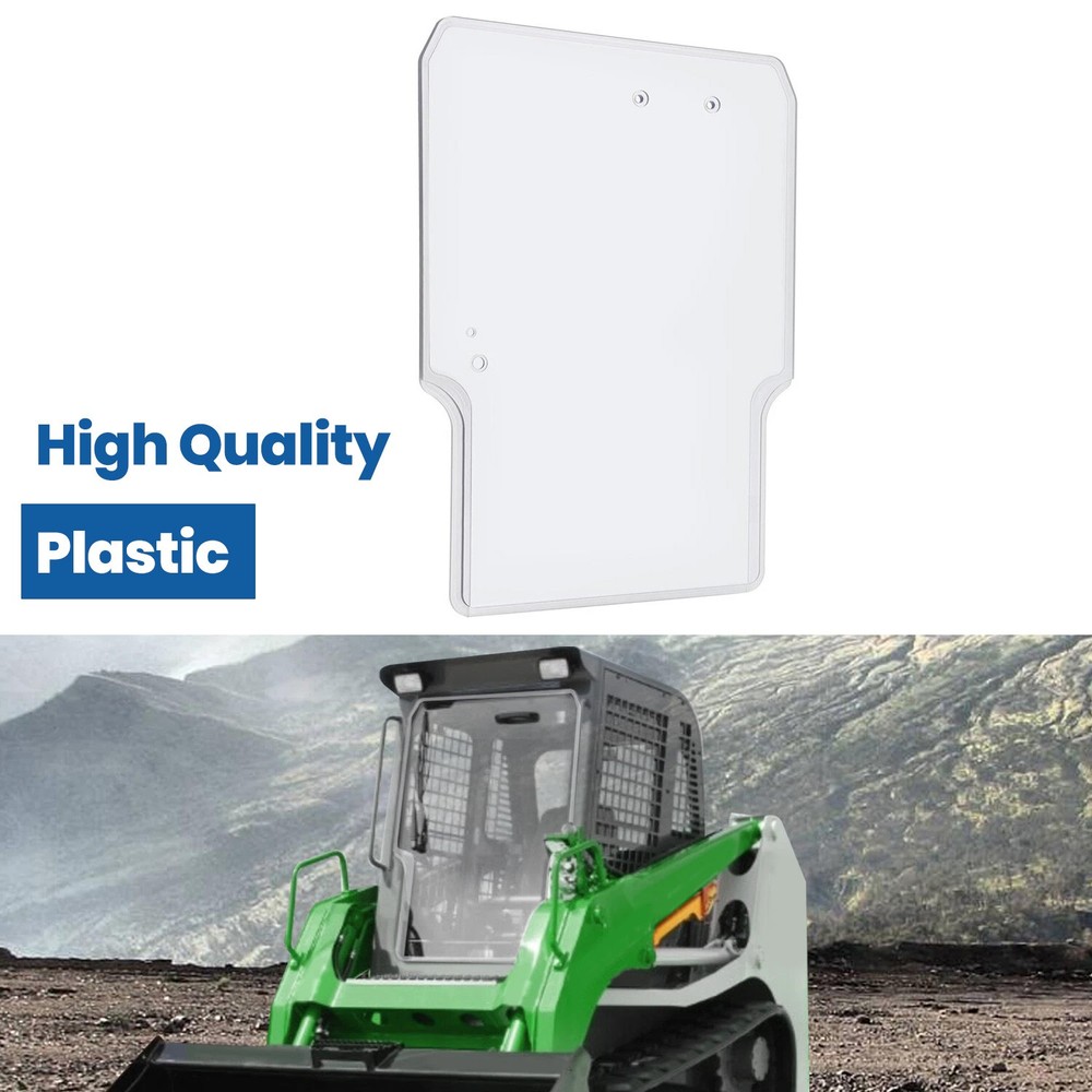 Forestry Skid Steer Front Door Glass Windshield For Takeuchi TL8 TL10 Plastic
