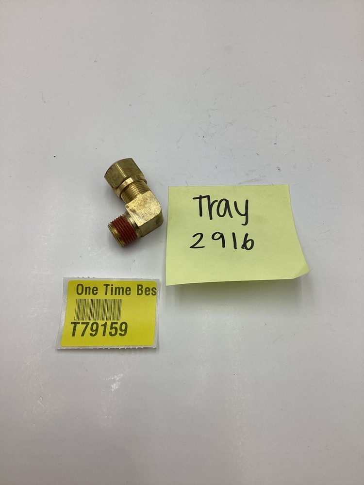 (QTY 1) OEC 1/2" DOT Compression Elbow Fitting