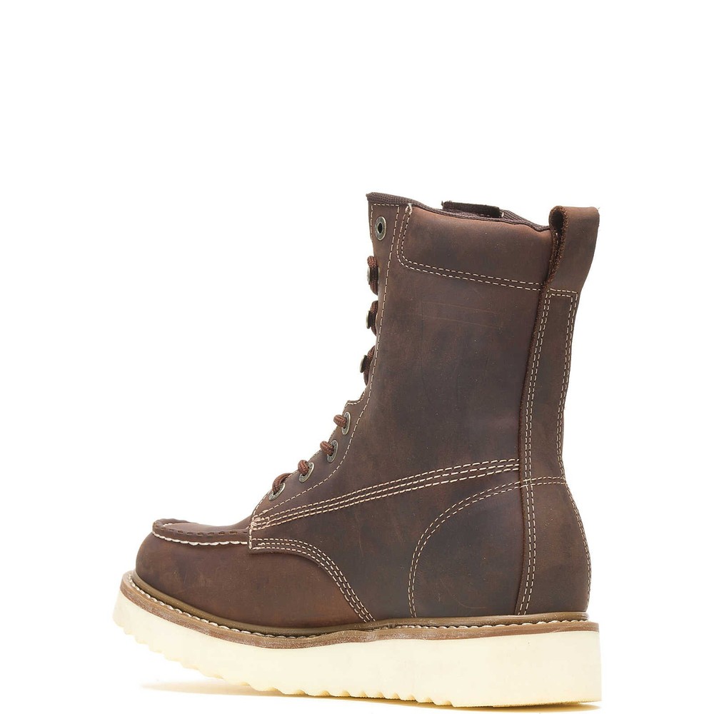 *WOLVERINE* Men's Loader 8" SOFT-TOE Wedge Boot- W10743