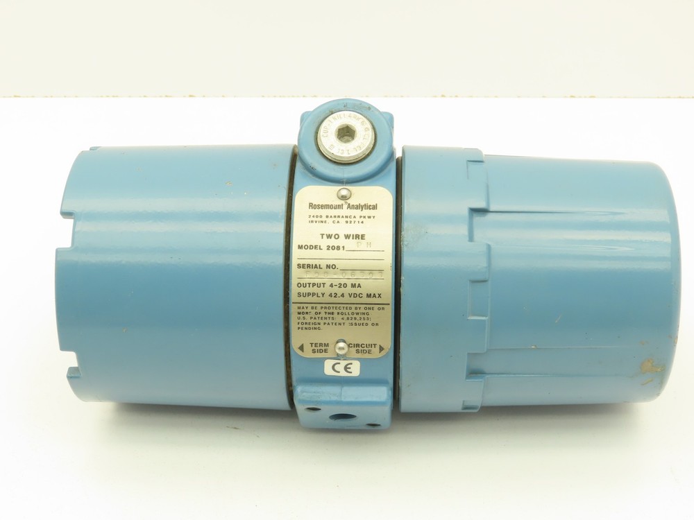 Rosemount Analytical 2081 PH Two Wire Transmitter
