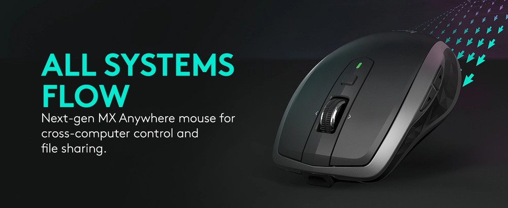 Logitech MX Keyboard+Mouse Combo Rechargeable Multi-Device Windows Mac, NEW