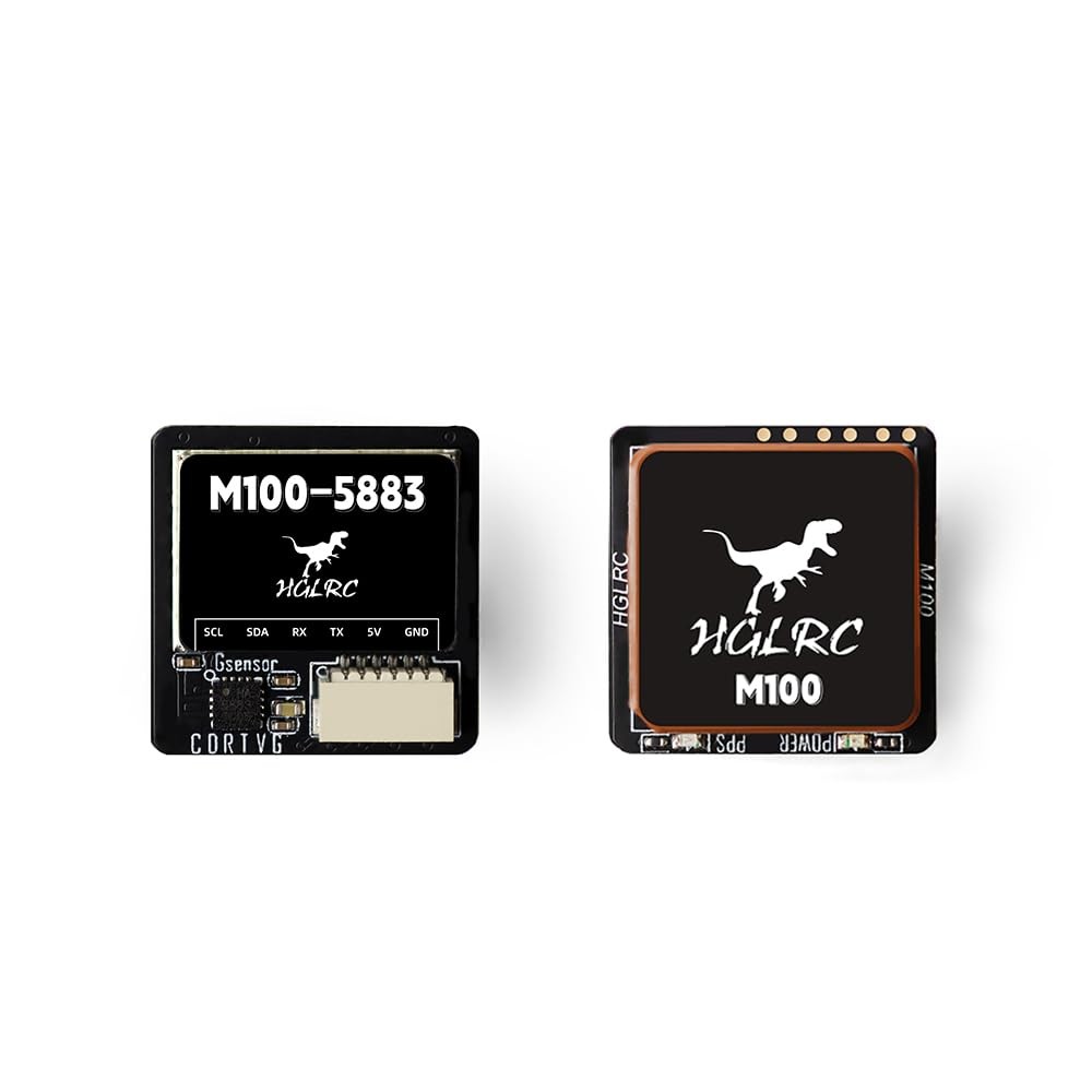 GPS Compass Module, 10th Gen Chip for FPV Fixed-Wing UAVs