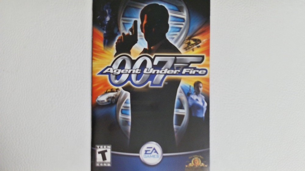 PlayStation 2 PS2 - Manual Only - 007 Agent Under Fire