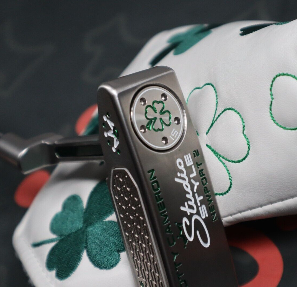 2025 Scotty Cameron Newport2 Studio Style Custom Putter Clover Edition