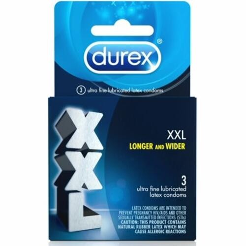 Durex Classic Regular Fit Condoms, 3ct