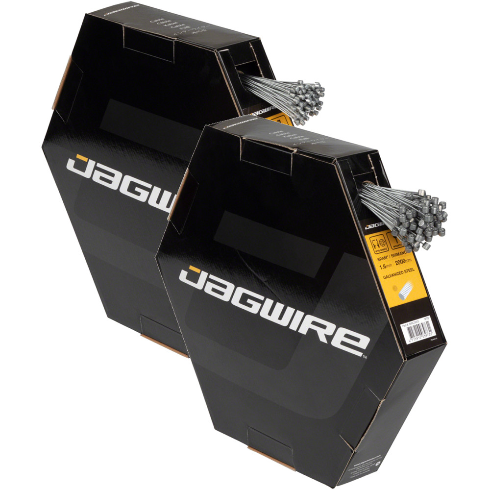 Premium Galvanized Jagwire MTB Brake & Shift Cable Bundle Durable,