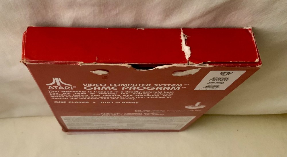 ATARI 2600 Asteroids (CX2649) - 1981 - Tested - See Description