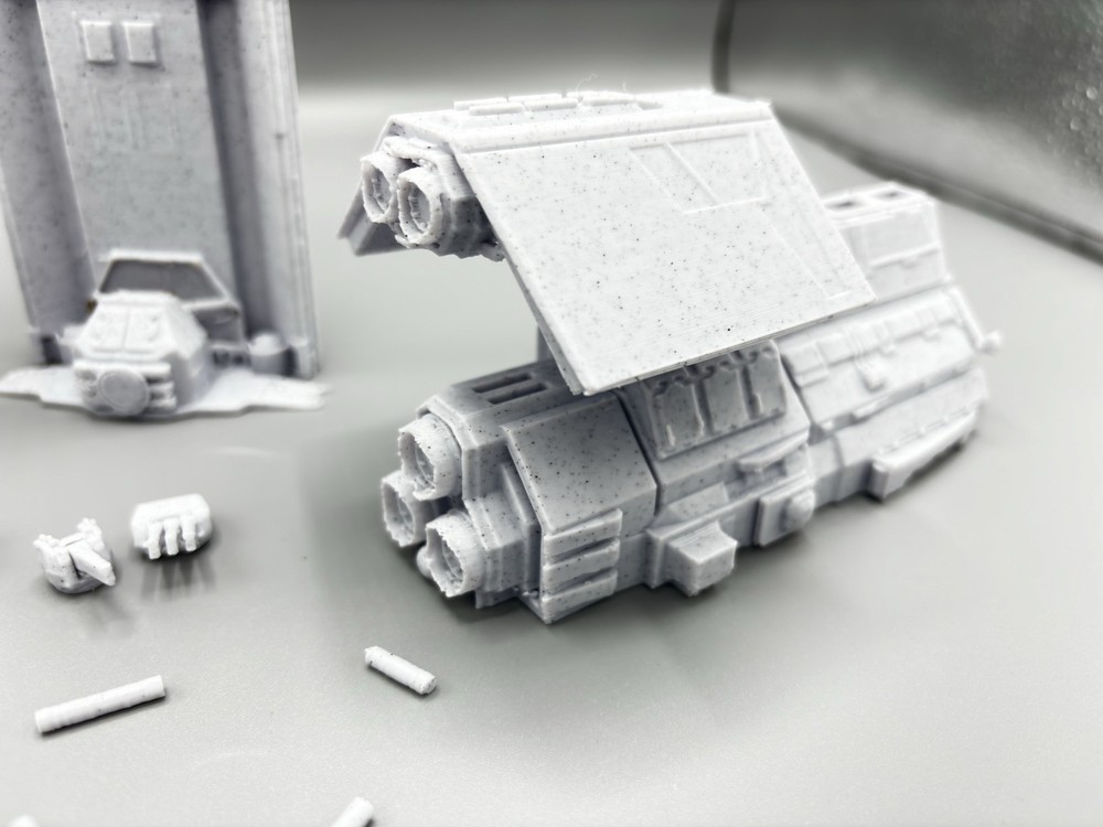 Helldivers 2 Super Destroyer Model | 3D Printed Space Ship | Super Earth |