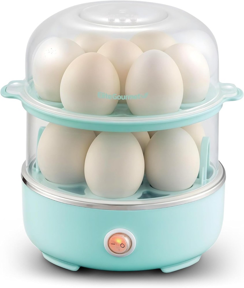 Easy Egg Cooker Electric 7-Egg Capacity Soft Medium Hard-Boiled Egg