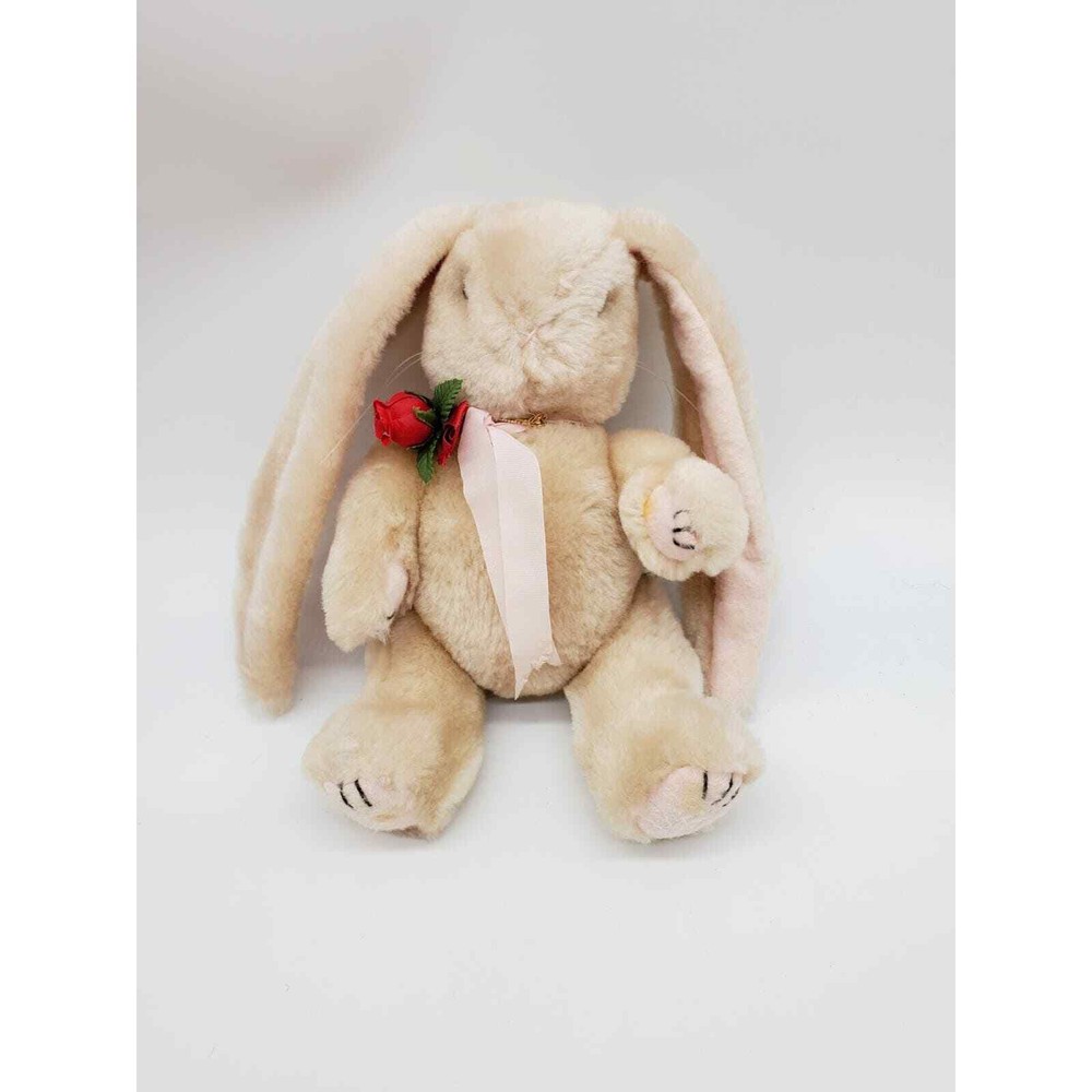 Jointed Plush Bunny Rabbit Easter Decoration
