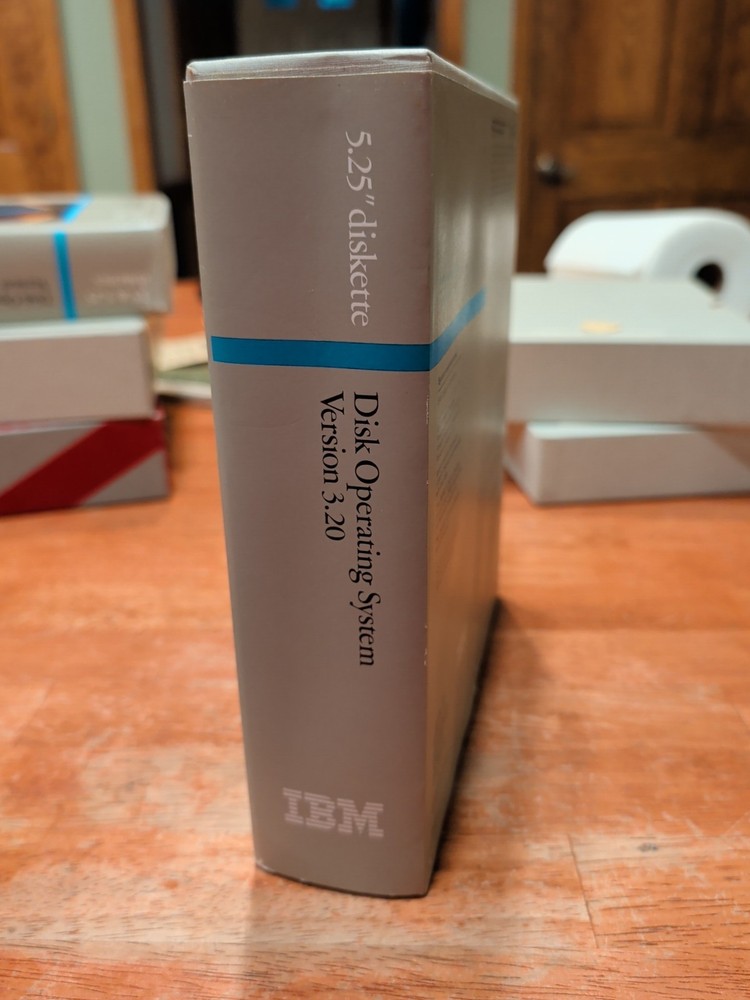 IBM Disk Operating System DOS Version 3.20 5.25" Software & References Untested