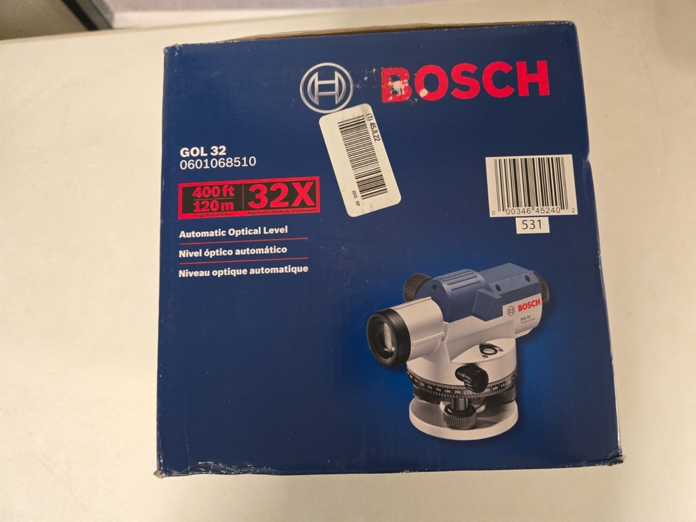 BOSCH GOL 32 32X Automatic Optical Level