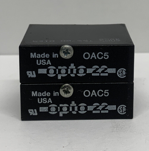 (Lot of 2) OPTO 22 OAC5 Solid State Relay