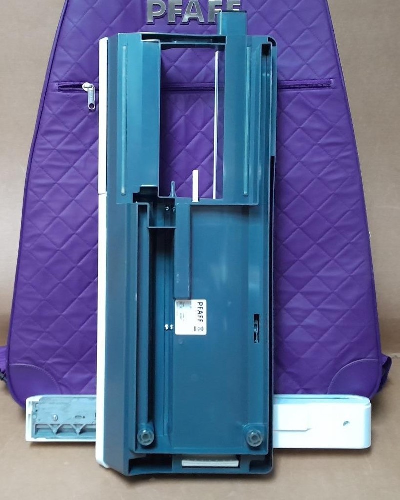 PFAFF BE15 Embroidery Arm Attachment W/ Hoops & Soft Case ! G