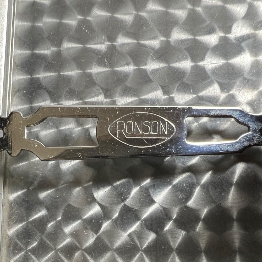 Vintage Ronson Mastercase Combination Of Cigarette Case & Lighter