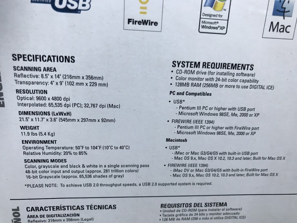 1-Microtek ScanMaker i700 & 1-Microtek 50 page document feeder ADF-700