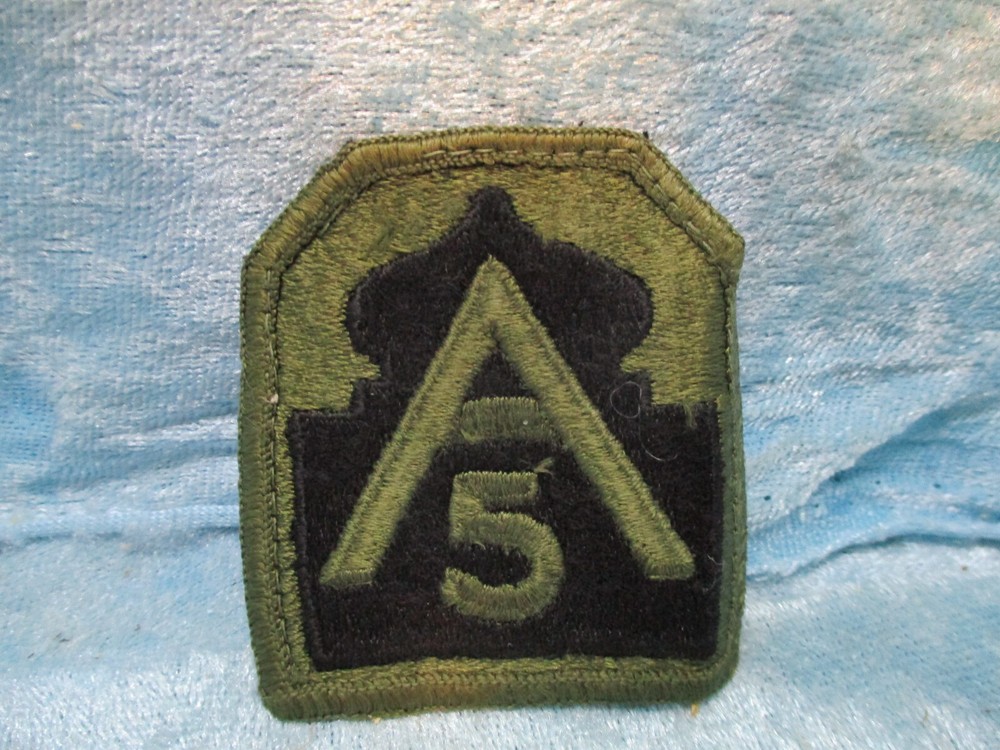 US 5th Army Military Patch