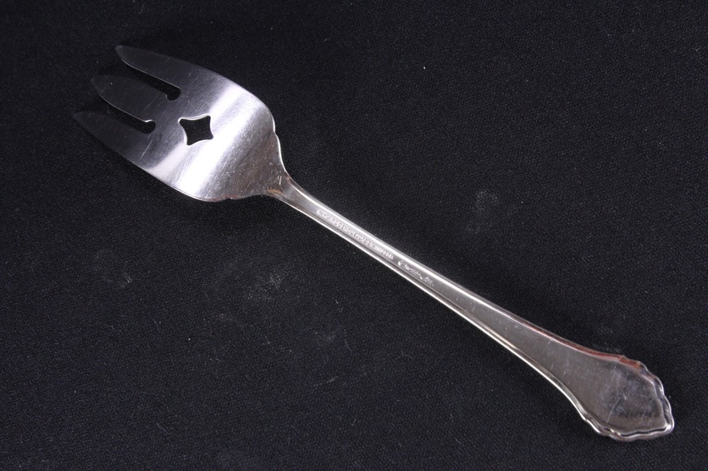 Summer Mist-Autumn Glow Serving Spoon & Cold Meat Fork Oneida Stainless